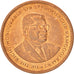 Moneta, Mauritius, 5 Cents, 1987, MS(60-62), Miedź platerowana stalą, KM:52