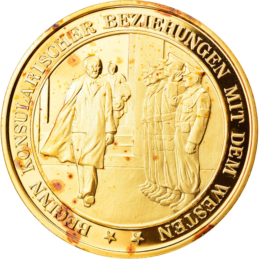 Alemania, medalla, Beginn Konsularischer Beziehungen mit dem Westen, Politics