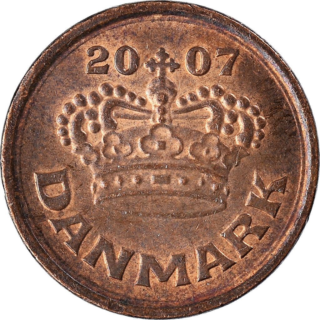 Monnaie, Danemark, 25 Öre, 2007