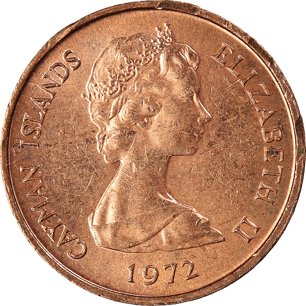 Moneta, Kajmany, Cent, 1972