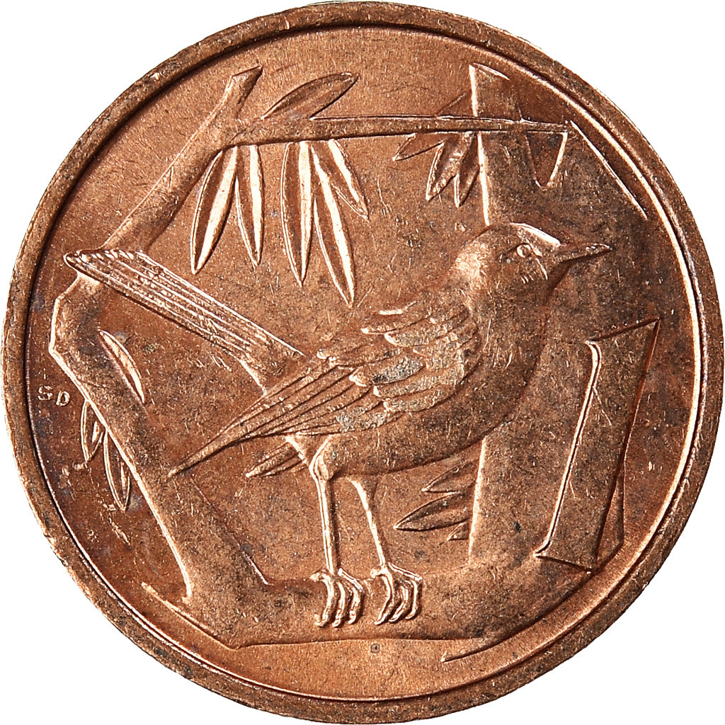 Moneta, Kajmany, Cent, 1972