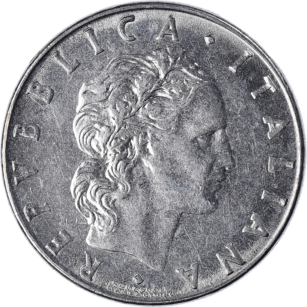 Moeda, Itália, 50 Lire, 1986