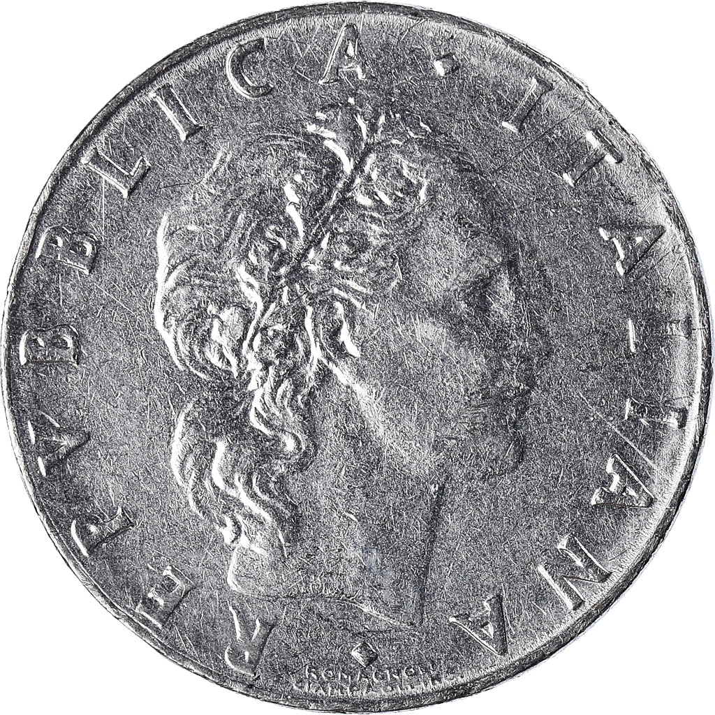 Moeda, Itália, 50 Lire, 1969