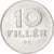 Coin, Hungary, 10 Filler, 1988, MS(63), Aluminum, KM:572
