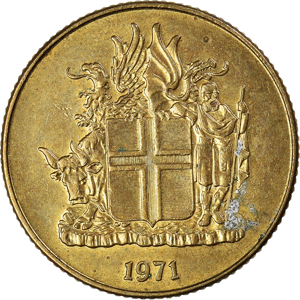 Monnaie, Islande, Krona, 1971