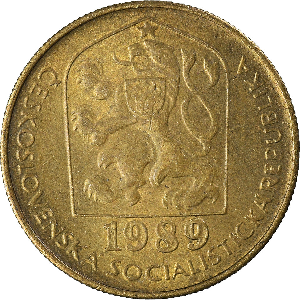 Moneda, Checoslovaquia, 20 Haleru, 1989