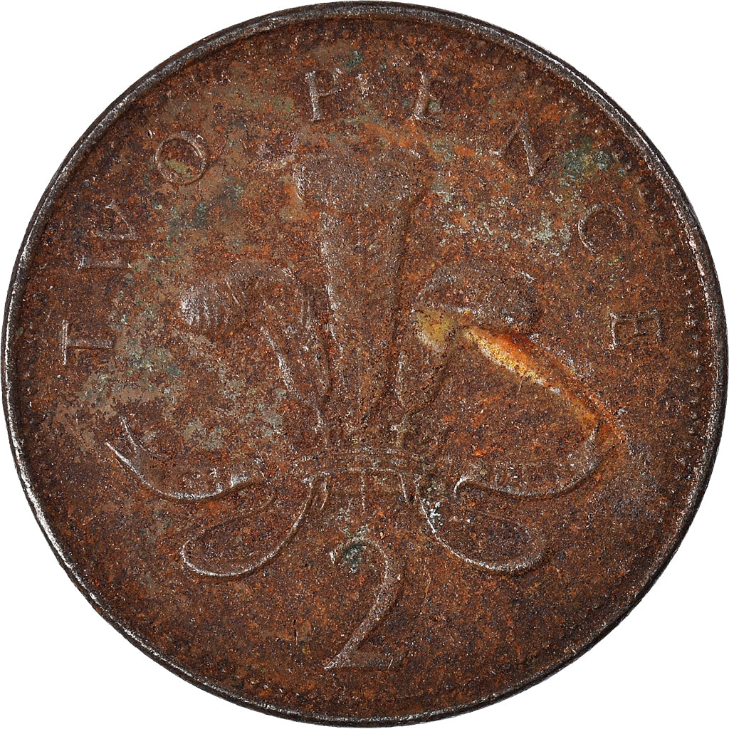Moeda, Grã-Bretanha, 2 Pence, 1999