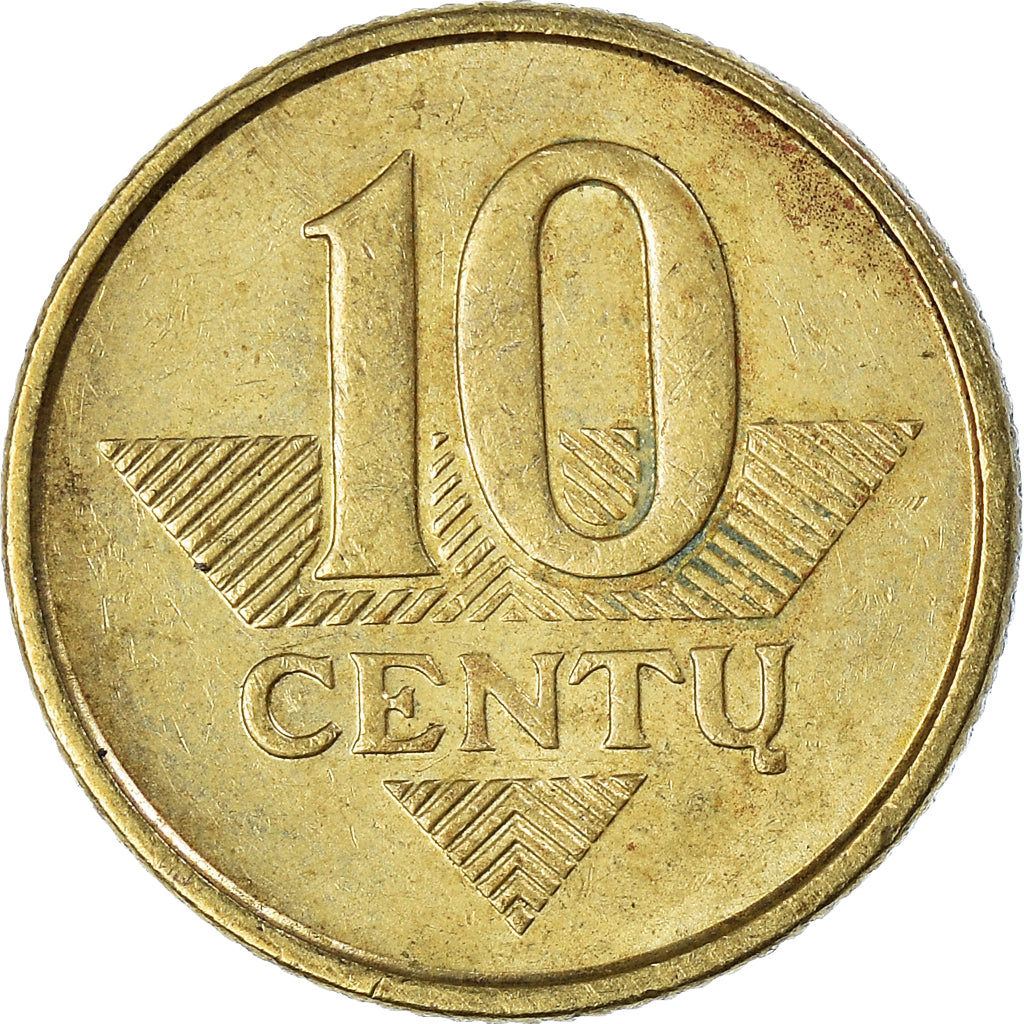 Munten, Lithouwen, 10 Centu, 2008