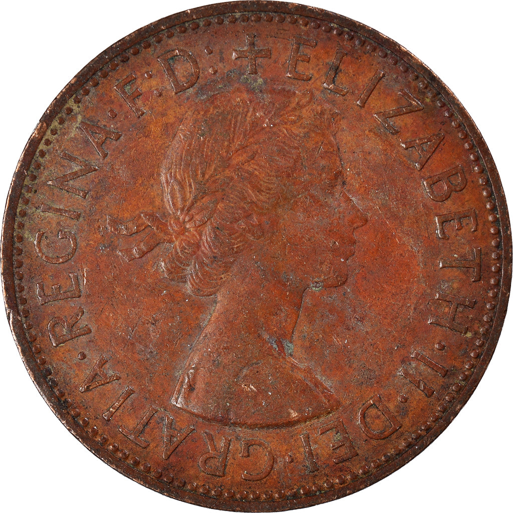 Moeda, Grã-Bretanha, Penny, 1966