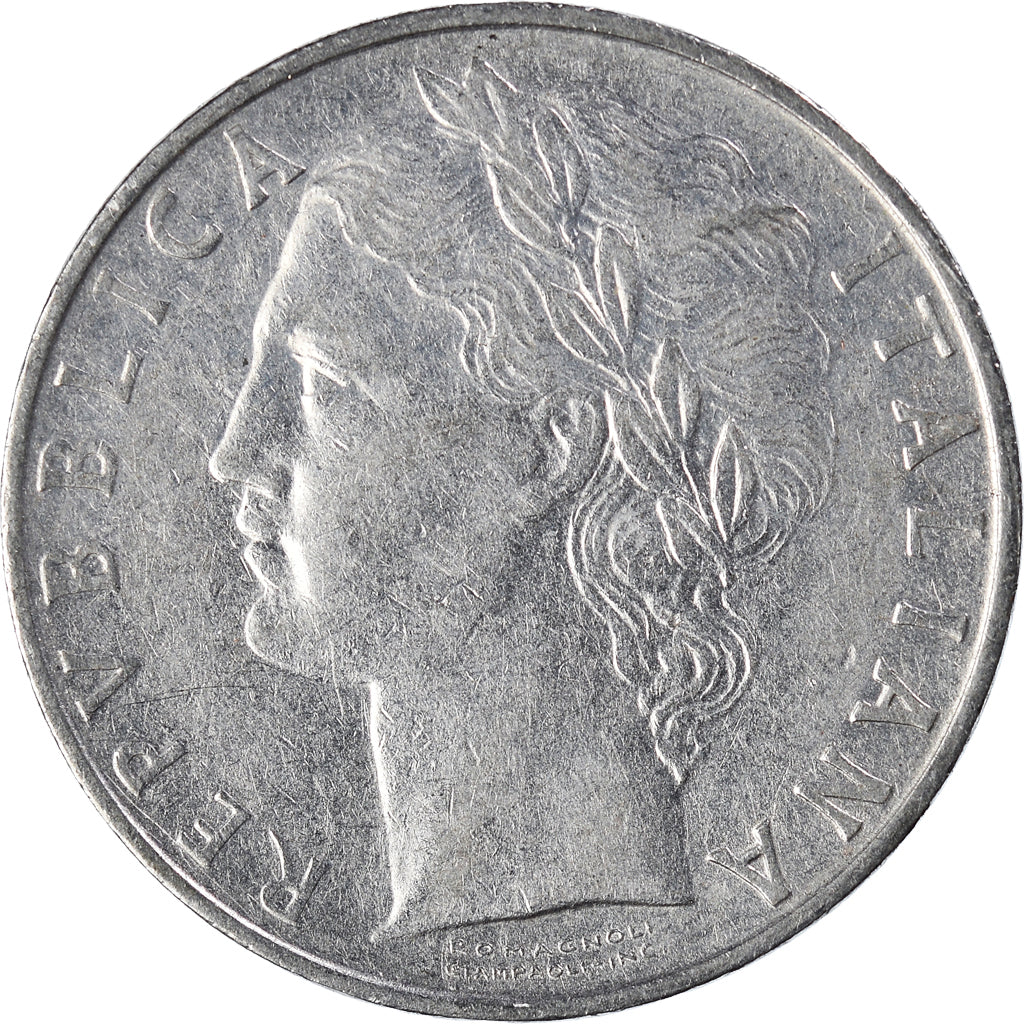 Monnaie, Italie, 100 Lire, 1962