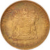 Coin, South Africa, 2 Cents, 1990, MS(60-62), Bronze, KM:83