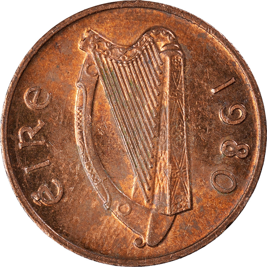 Münze, IRELAND REPUBLIC, Penny, 1980