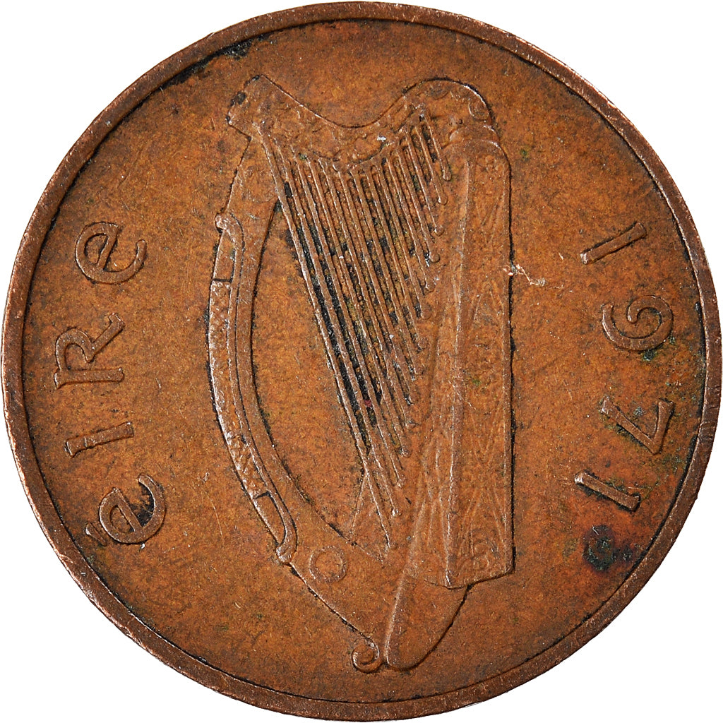 Moneta, REPUBBLICA D’IRLANDA, Penny, 1971
