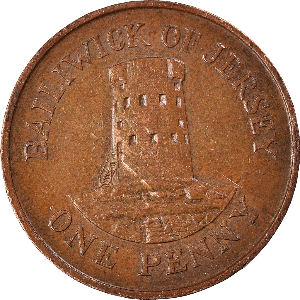 Monnaie, Jersey, Penny, 1984