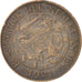 Moneta, Holandia, Wilhelmina I, Cent, 1921, EF(40-45), Bronze, KM:152