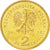 Coin, Poland, 2 Zlote, 2012, MS(63), Brass, KM:838