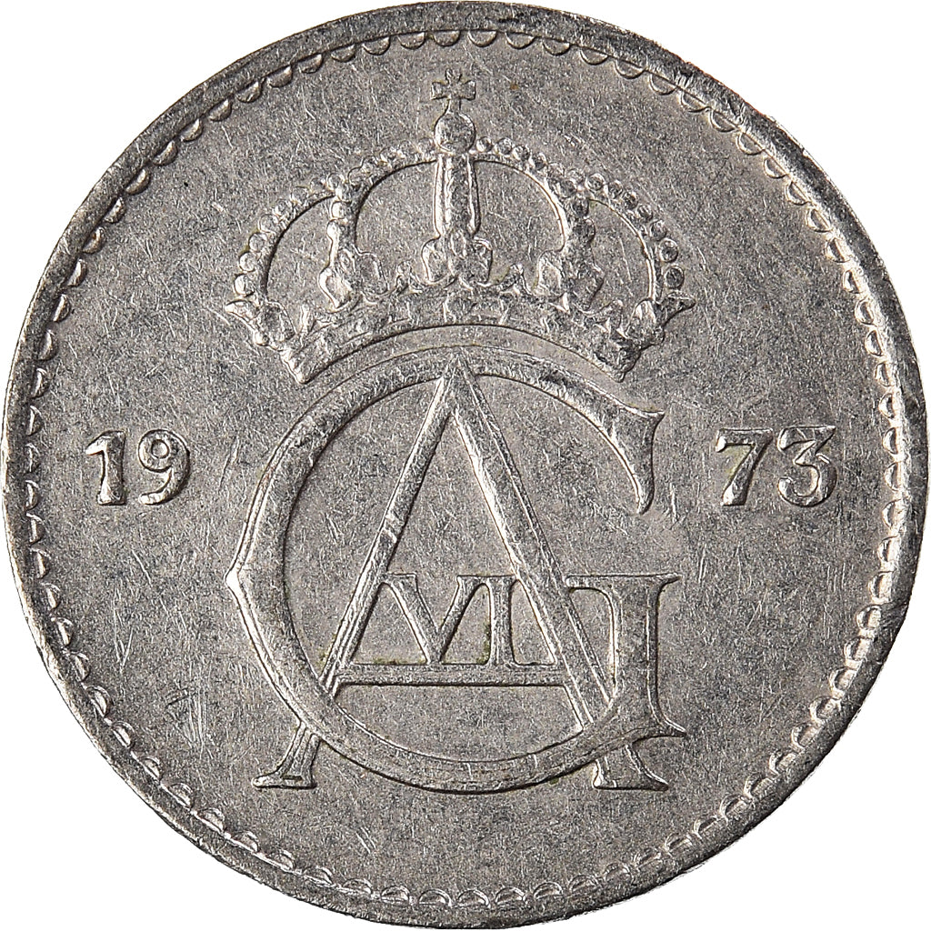 Munten, Zweden, 25 Öre, 1973