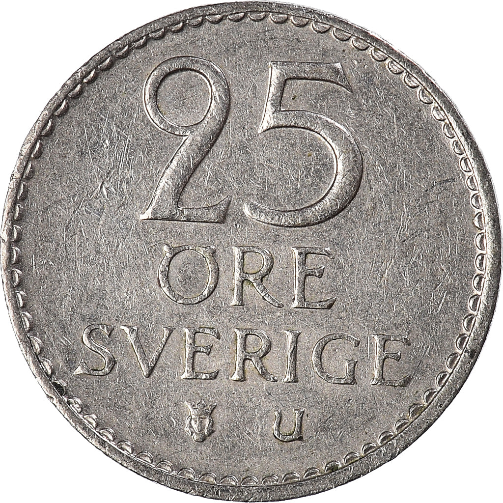 Munten, Zweden, 25 Öre, 1973