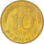 Münze, Bundesrepublik Deutschland, 10 Pfennig, 1971, Hambourg, VZ, Brass Clad