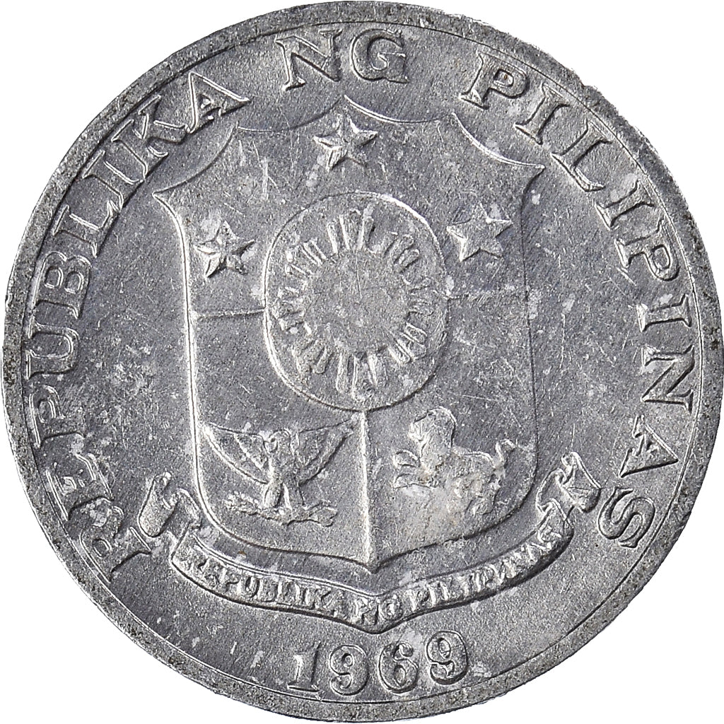 Moneda, Filipinas, Sentimo, 1969