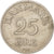Coin, Denmark, Frederik IX, 25 Öre, 1950, EF(40-45), Copper-nickel, KM:842.1