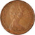 Moneda, Gran Bretaña, 1/2 New Penny, 1977
