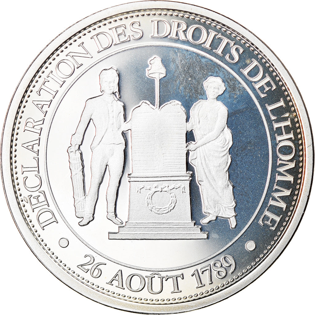 France, Medal, Révolution Française, Déclaration des Droits de l'Homme