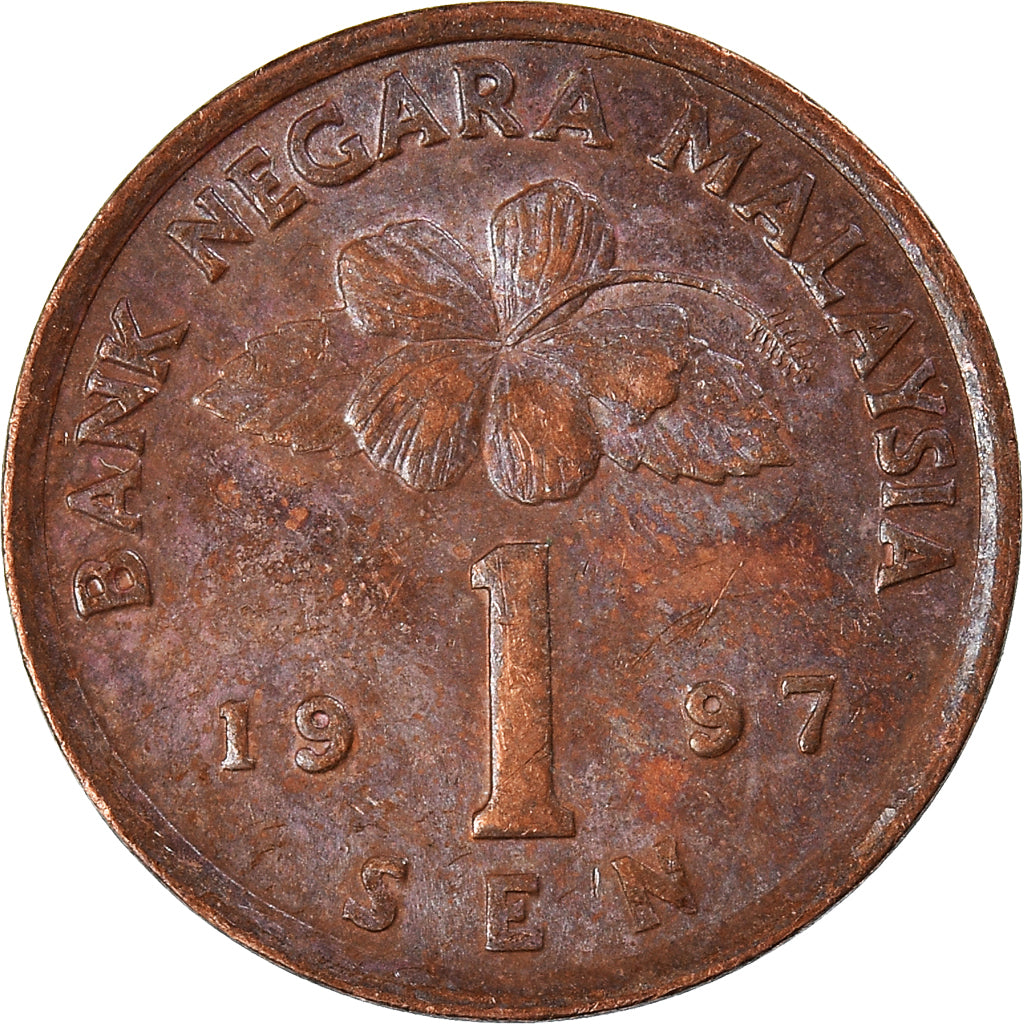 Münze, Malaysia, Sen, 1997
