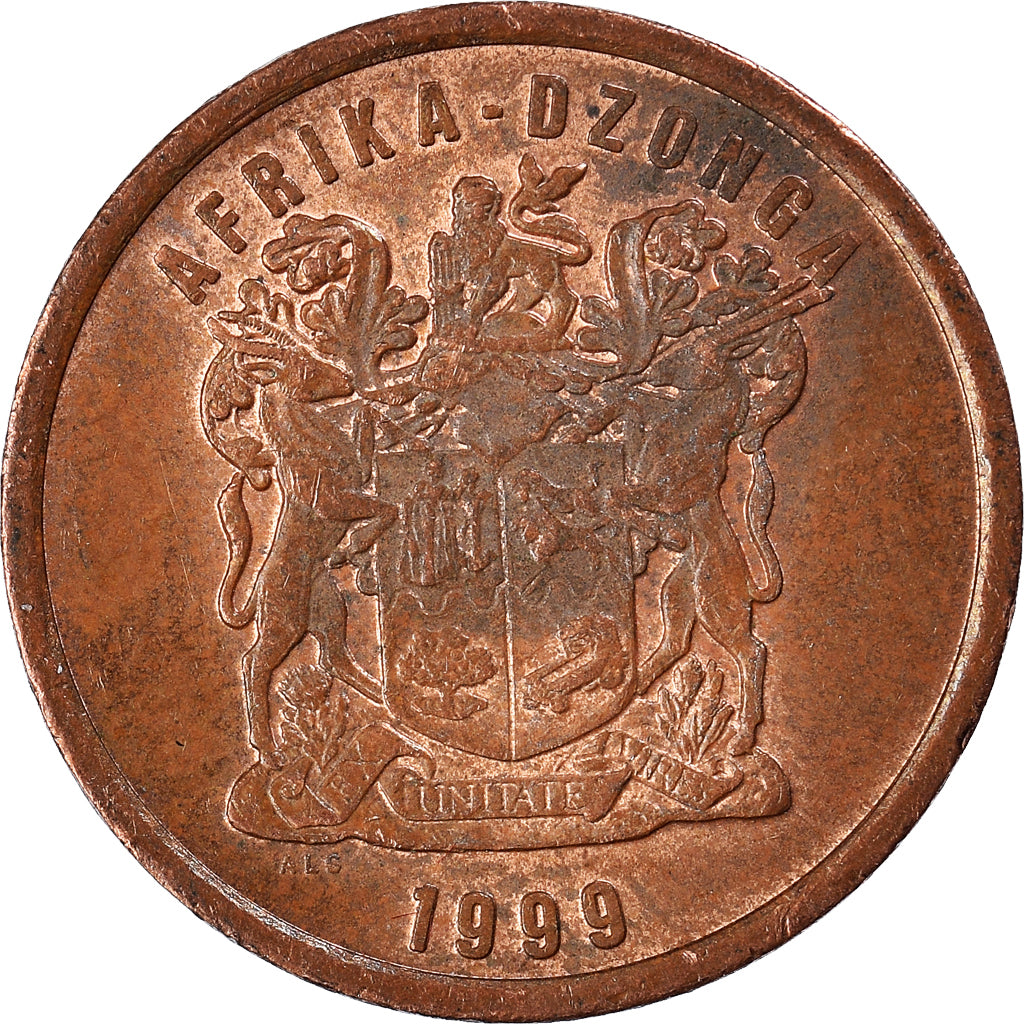 Moneta, Sudafrica, 5 Cents, 1999