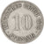 Moneta, GERMANIA - IMPERO, Wilhelm II, 10 Pfennig, 1902, BB, Rame-nichel, KM:12