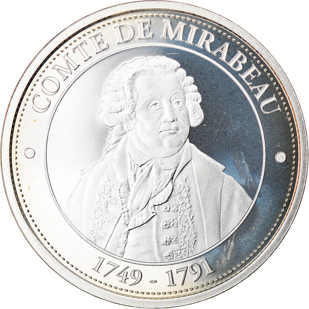France, Medal, Révolution Française, Comte de Mirabeau, History, MS(65-70)