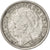 Moneda, Países Bajos, Wilhelmina I, 10 Cents, 1937, MBC, Plata, KM:163