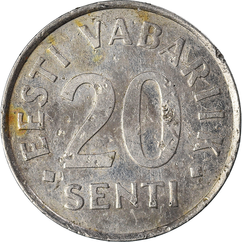 Moeda, Estónia, 20 Senti, 2004