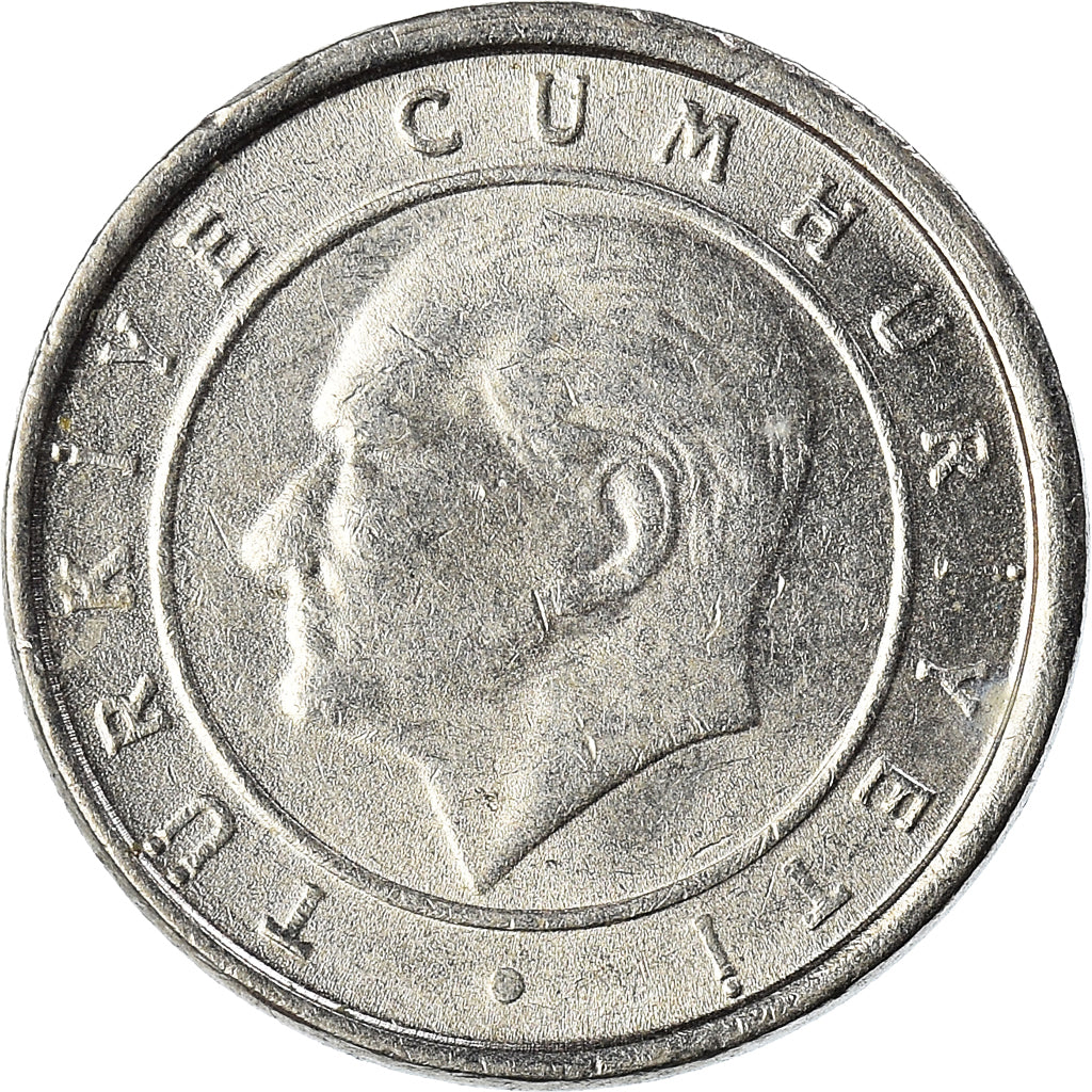 Münze, Türkei, 5 New Kurus, 2007