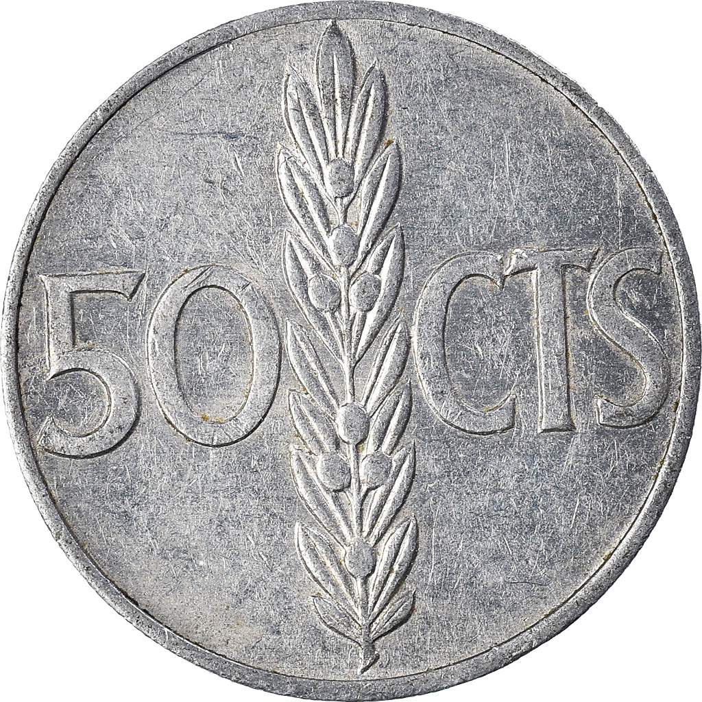 Moneta, Spagna, 50 Pesetas, 1966