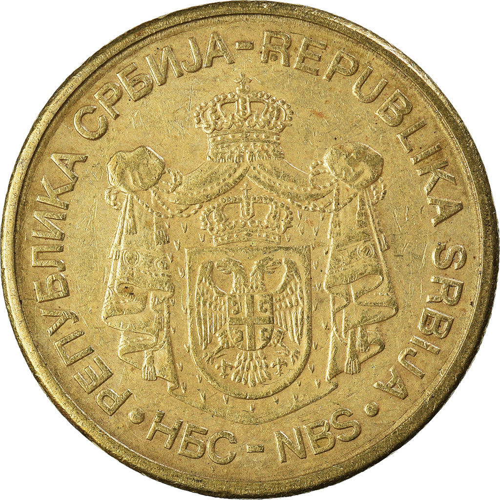 Coin, Serbia, 5 Dinara, 2010
