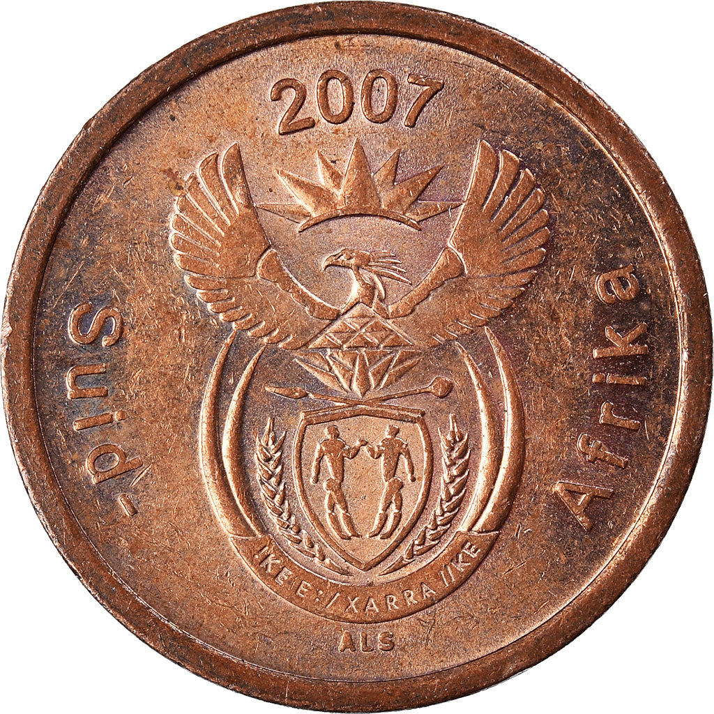Moneta, Południowa Afryka, 5 Cents, 2007