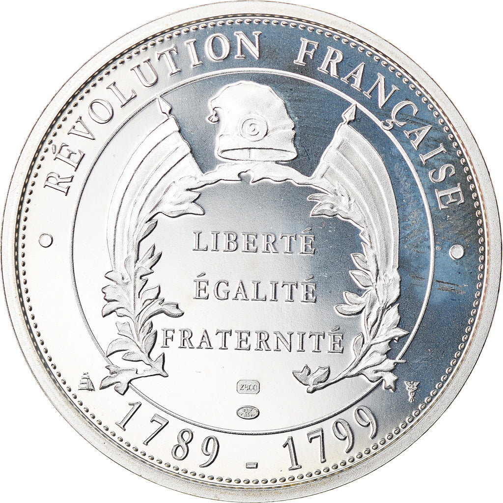 France, Médaille, Révolution Française, La Marseillaise, History, FDC, Argent