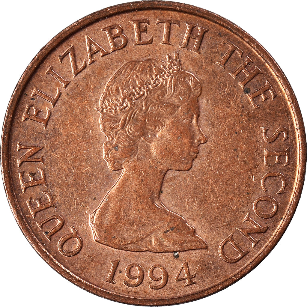 Coin, Jersey, 1 Penny, 1994
