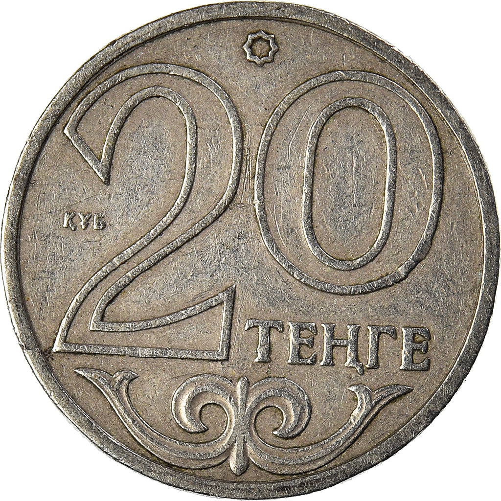 Moneda, Kazajistán, 20 Tenge, 2000