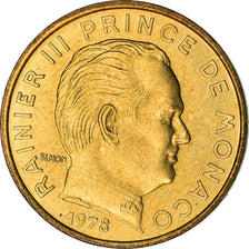 Coin, Monaco, Rainier III, 5 Centimes, 1978, EF(40-45), Aluminum-Bronze, KM:156