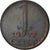 Munten, Nederland, Juliana, Cent, 1977, ZF, Bronze, KM:180