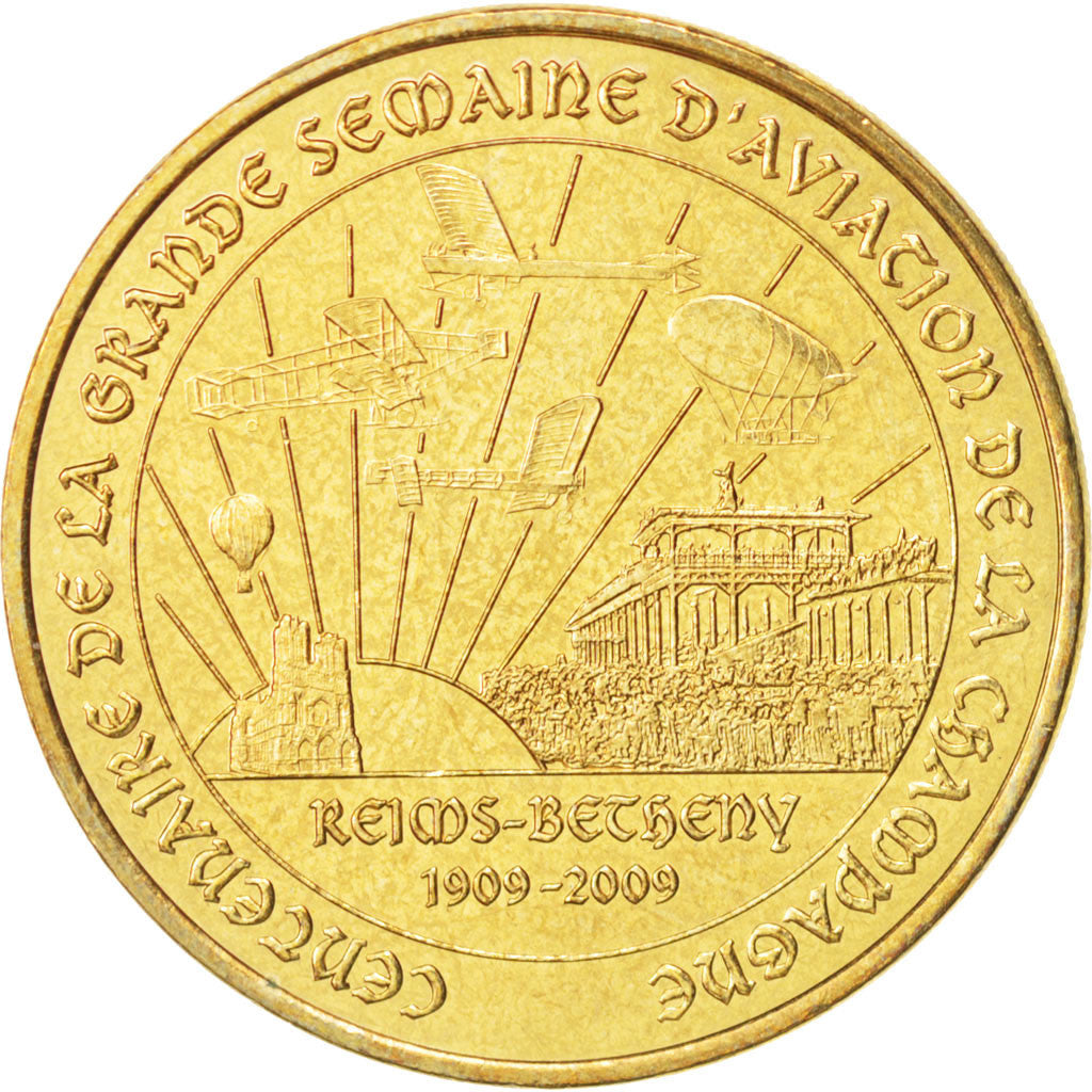 France, Token, Reims - Betheny - Centenaire de la grande semaine de l'Aviation