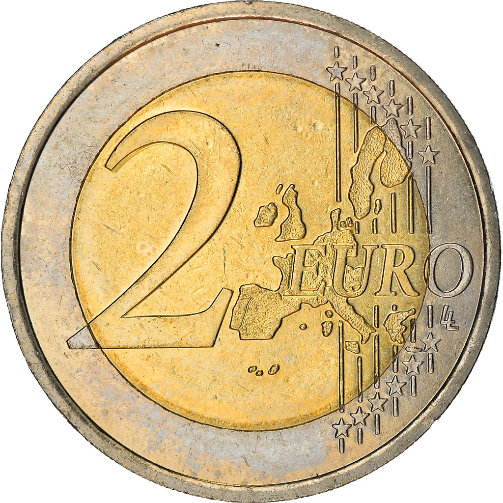Monaco, 2 Euro, 2001, Paris, UNZ, Bi-Metallic, KM:174