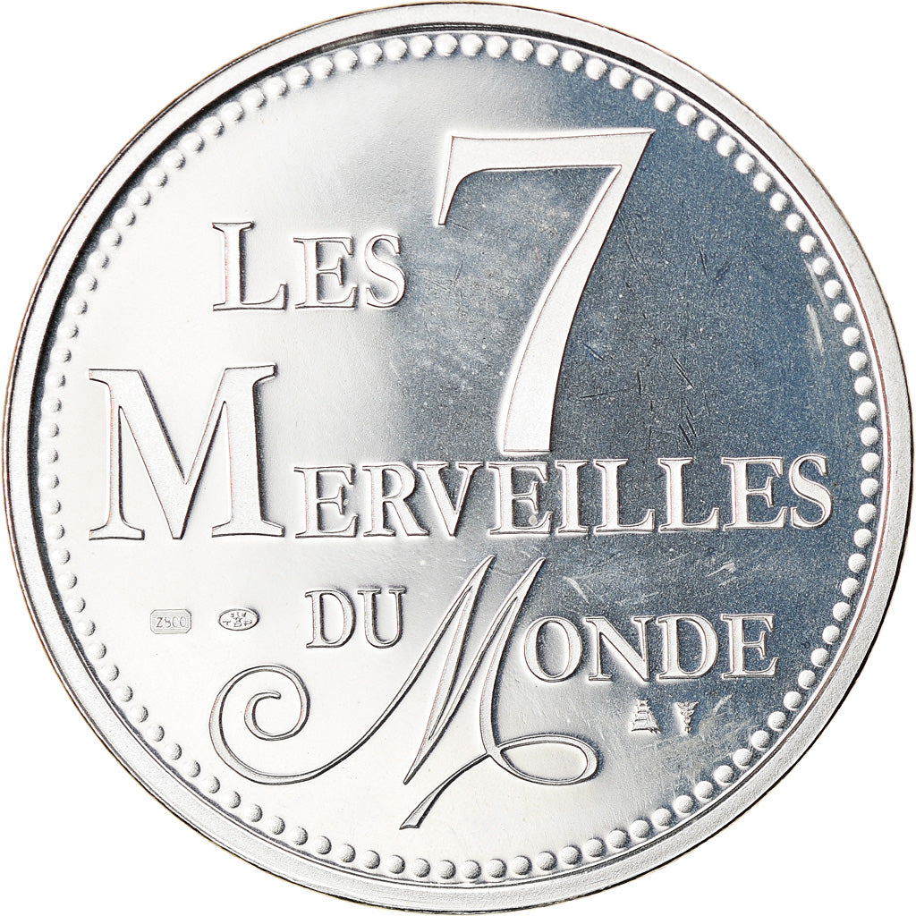 France, Médaille, 7 Merveilles du Monde, Mausolée d'Halicarnasse, Arts &