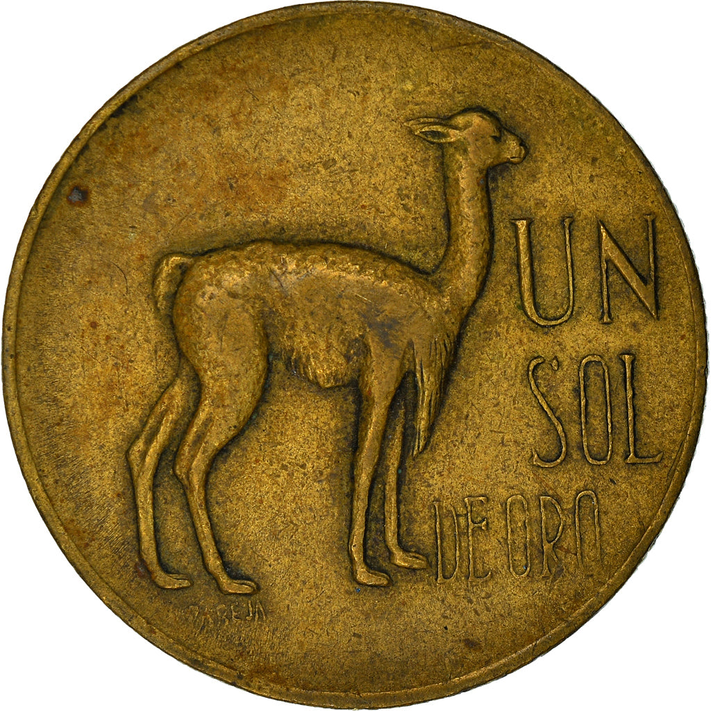 Moneta, Perù, Sol, 1967, BB, Ottone, KM:248