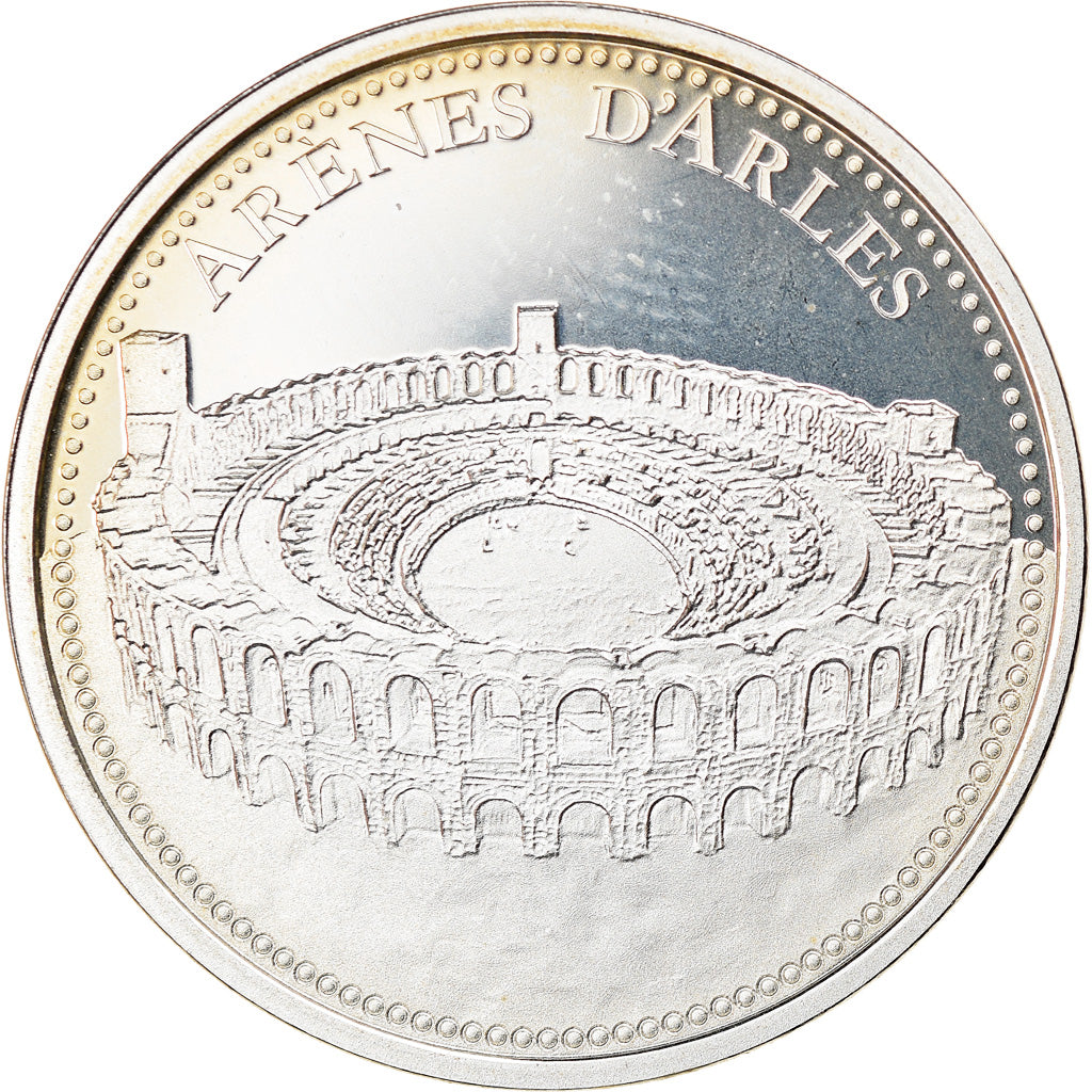 France, Médaille, Les plus beaux trésors du patrimoine de France, Arènes