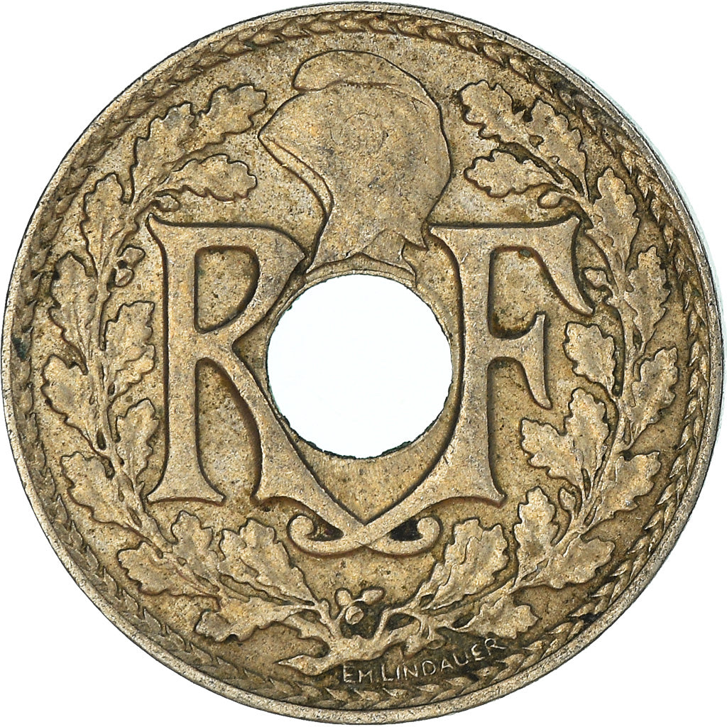 Moeda, França, 5 Centimes, 1930