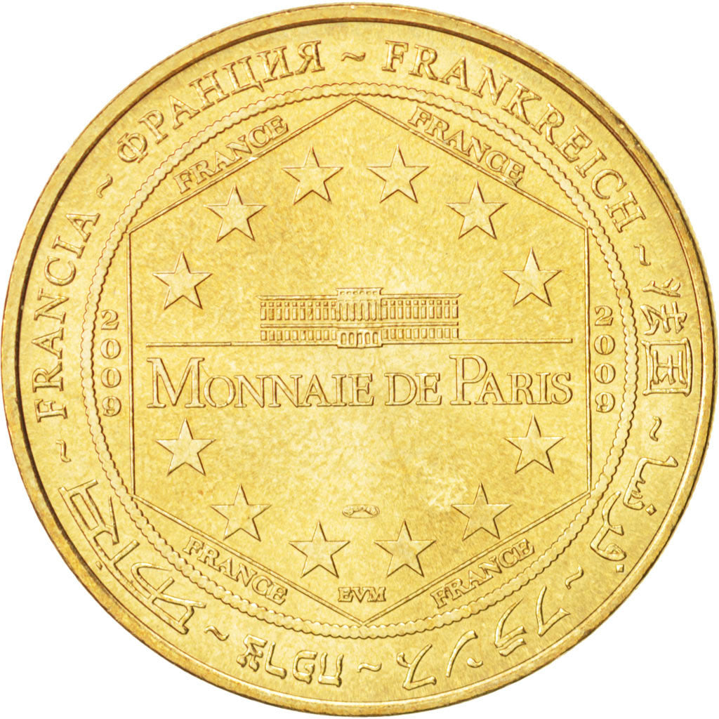 France, Token, Tourist Token, Arts & Culture, 2009, MS(63), Cupro-nickel