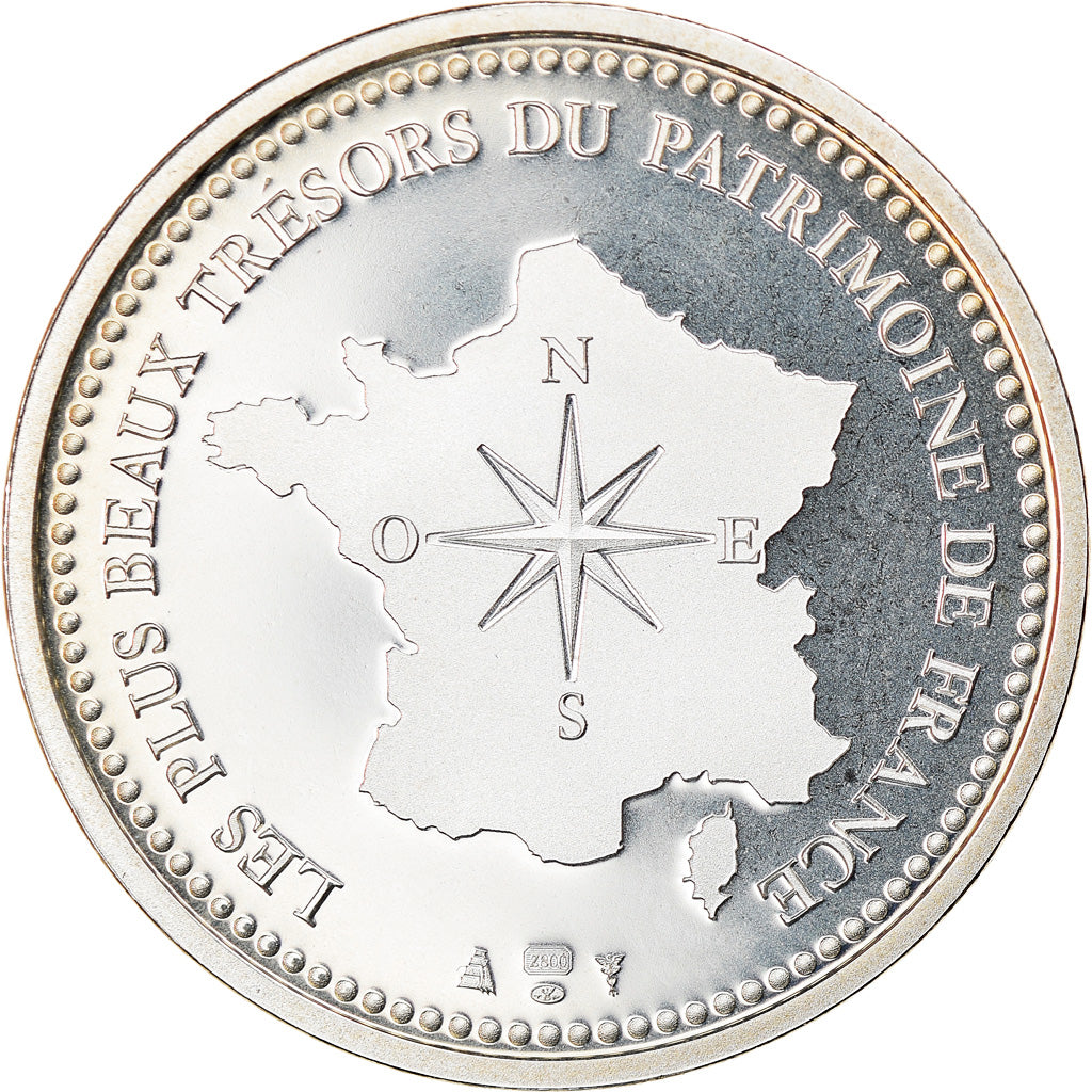 France, Medal, Château de Chambord, Arts & Culture, MS(65-70), Silver